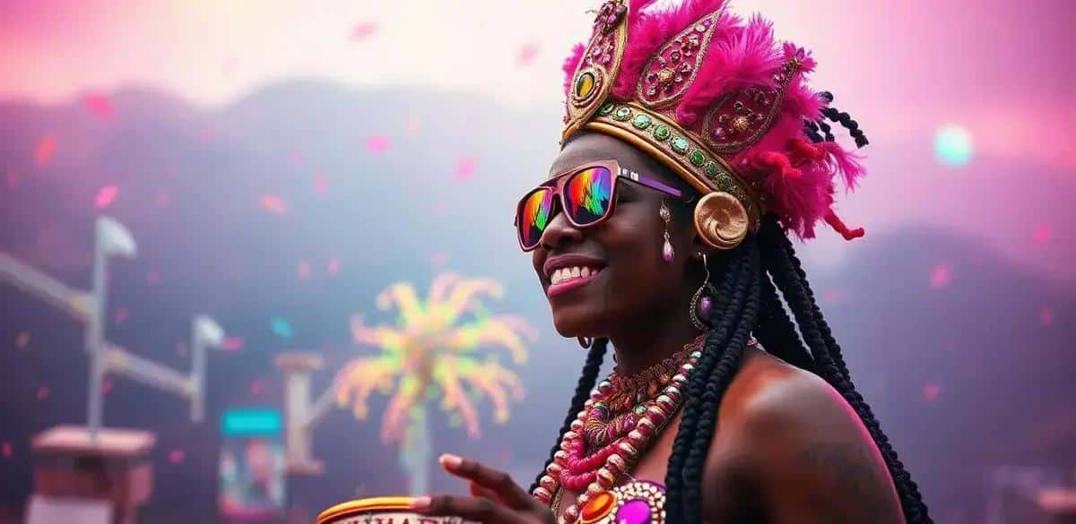 Erika Januza: A Rainha do Carnaval que Se Diverte Como Nunca