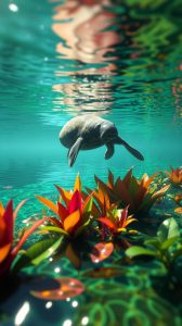 Filhote de Peixe-Boi Nasce Após 5 Anos no AM