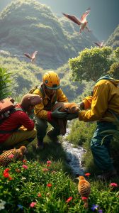 Filhote de Porco do Mato Resgatado em Incêndio em Goiás