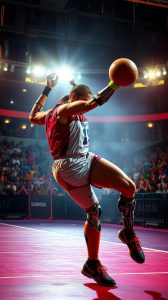 Hadballa perde prótese capilar em luta e reage com humor