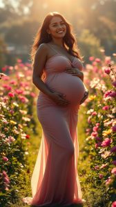 Lyandra Costa revela que está grávida de uma menina