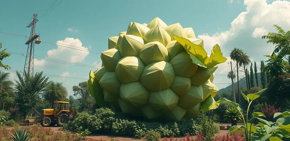 O processo de cultivo da abóbora gigante O processo de cultivo da abóbora gigante