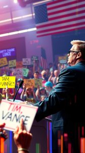 O que saber sobre Tim Walz e JD Vance antes do debate