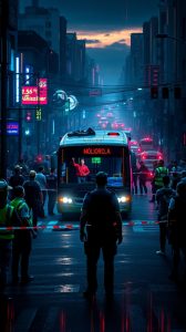 Ônibus Perde Freio e Bate em Muro de Igreja em Juiz de Fora