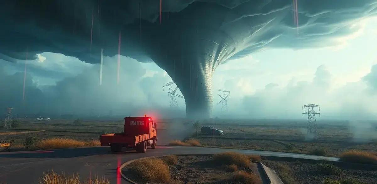 Previsão de novos tornados e medidas de segurança