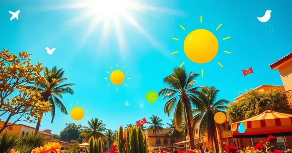 Previsão do Tempo e Alertas de Calor