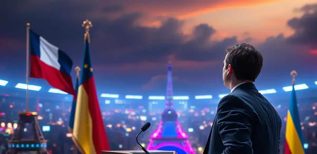 Reação da França e Macron Reação da França e Macron