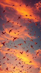 Revoada de Andorinhas: Um Espetáculo no Céu de Chapecó