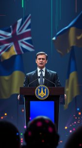 Zelensky se Encontra com Primeiro-Ministro do Reino Unido