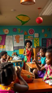 1ª Escola Afro-Brasileira é Inaugurada no RJ com Leandra Leal