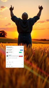 Agricultor Viraliza ao Comer em Bacia Gigante e Ganha 100 Mil Seguidores