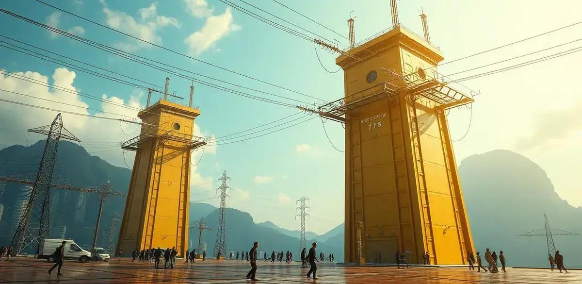 Apagão no RJ: 220 mil sem energia após queda de torres