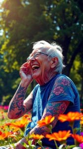 Avó faz 53 tatuagens aos 60 anos e desafia preconceitos