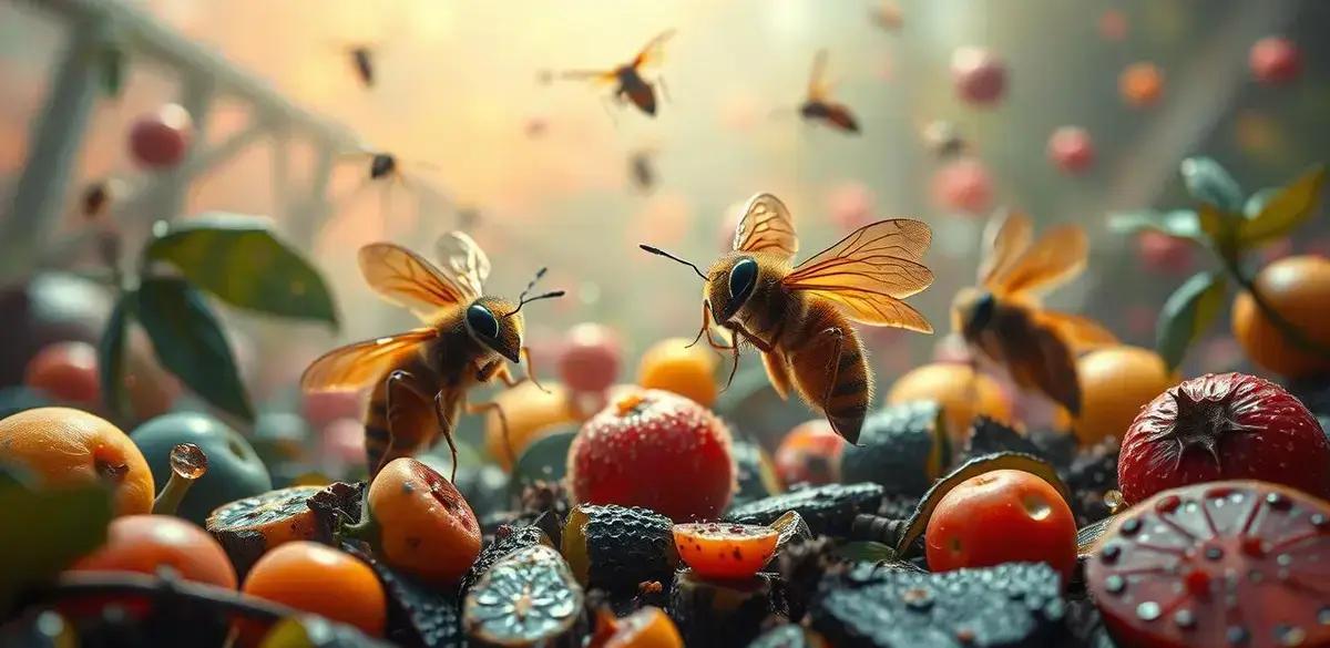 Como o álcool afeta o comportamento das moscas-das-frutas?