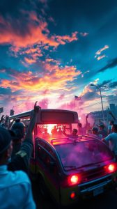 Criminosos Usam 7 Ônibus para Barricada no RJ; Assista aos Vídeos