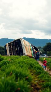 Homem Furta Ônibus e Causa Acidente Mortal em Minas Gerais