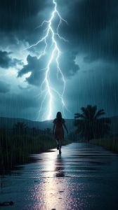 Mulher Morre Após Ser Atingida por Raio em Acampamento