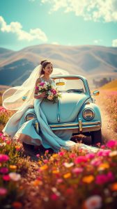 Noiva Surpresa: Comboio com 9 Fuscas a Leva ao Casamento