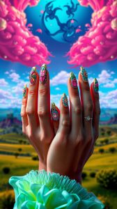 Unhas Exóticas: A Nova Sensação que Atrai Likes nas Redes Sociais