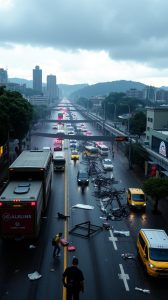 Vídeo: Jaguar Ataca Pedestres e Destrói Banca na Paulista