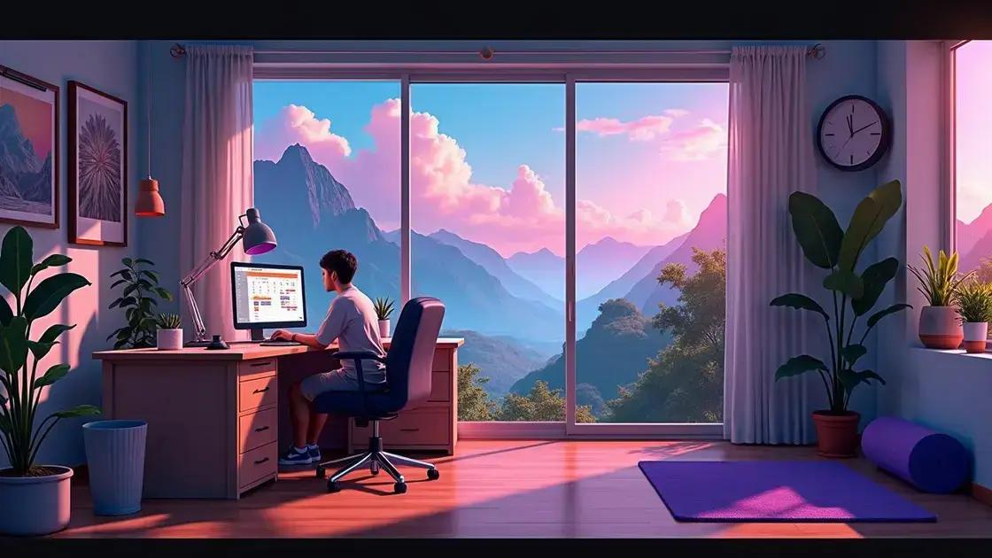 a importância da rotina diária no home office a importância da rotina diária no home office