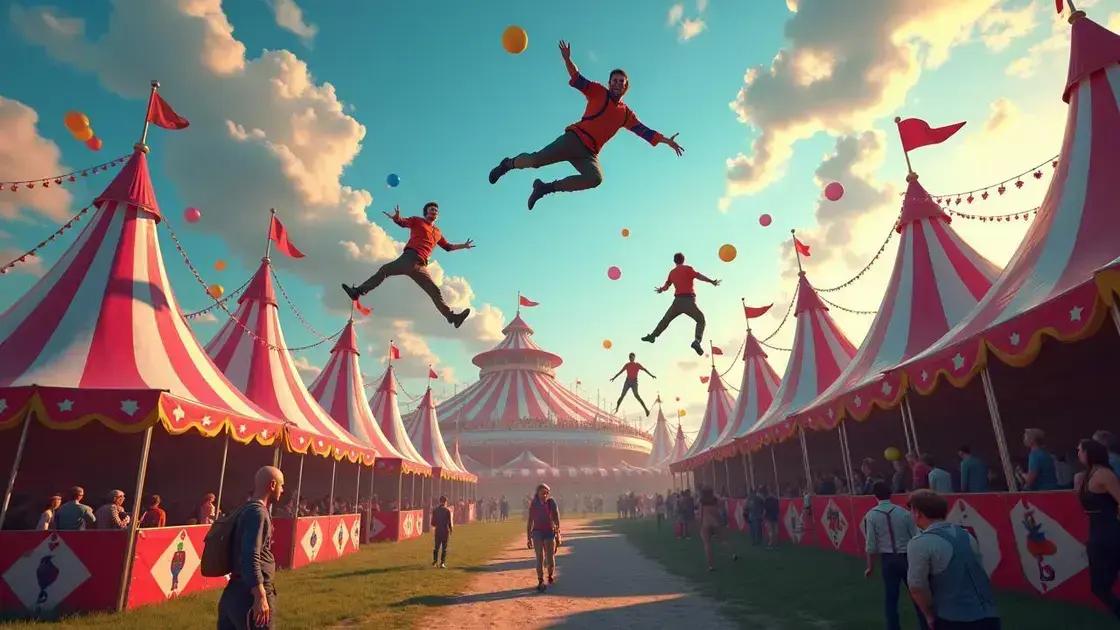 A Evolução do Circo: Da Antiguidade aos Espetáculos Contemporâneos