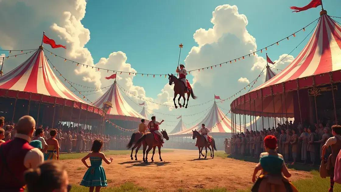 As origens do circo: um olhar sobre sua história