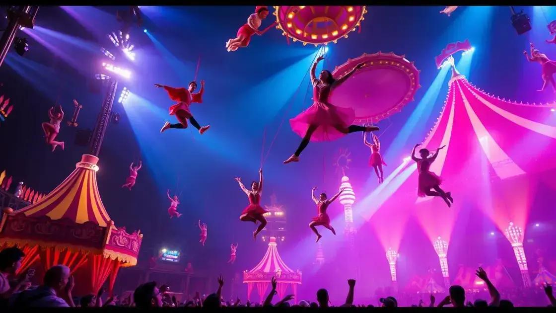 A evolução das apresentações circenses ao longo dos anos