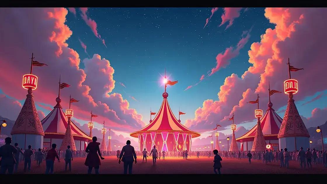 O impacto do circo na cultura popular