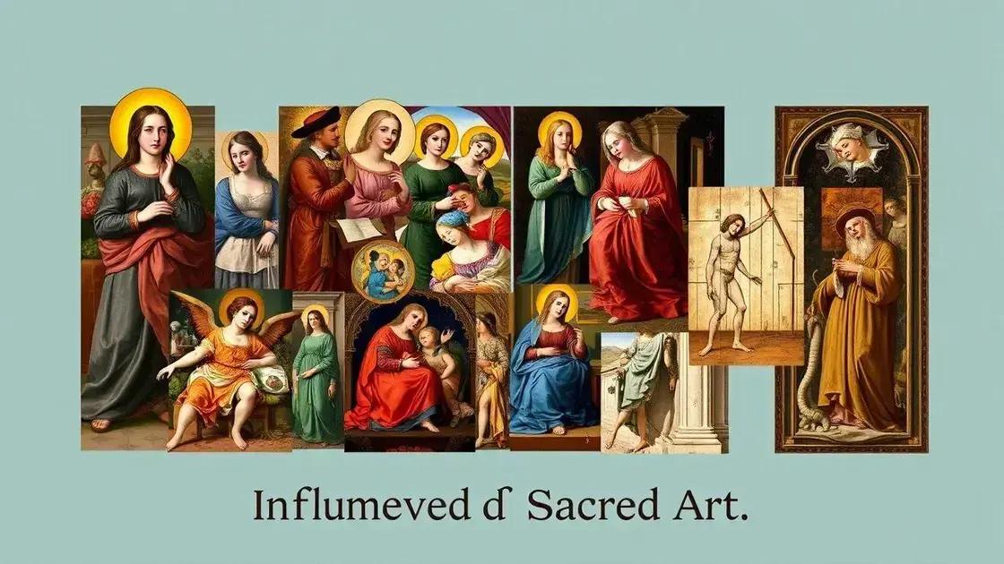 Movimentos artísticos que influenciaram a arte sacra