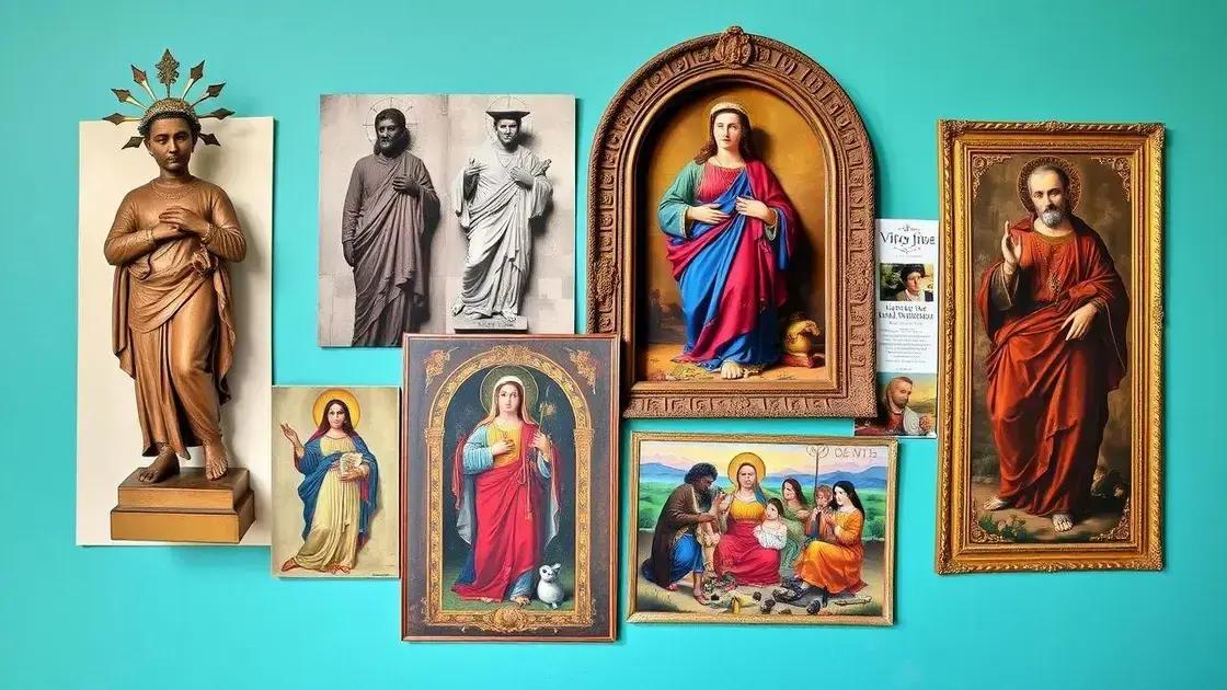 Artistas destacados na arte sacra brasileira