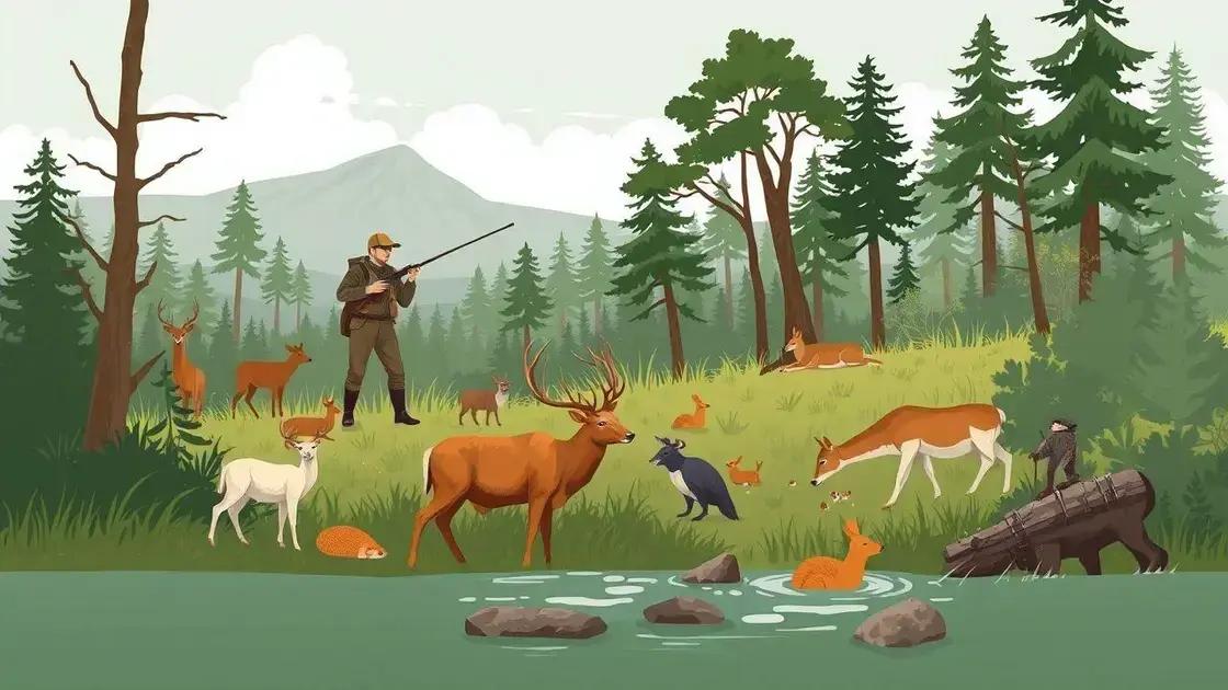 Conexões entre a caça e a conservação ambiental