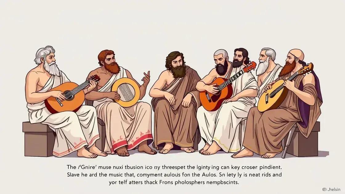A música na Grécia antiga e sua filosofia