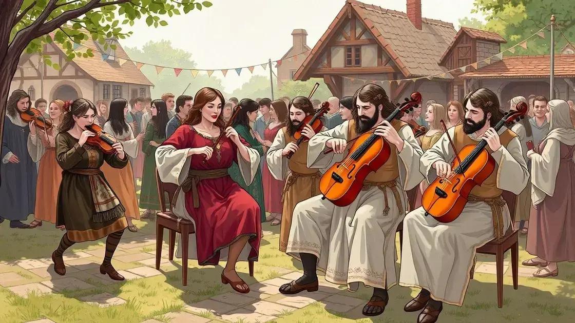 A influência da música medieval na sociedade