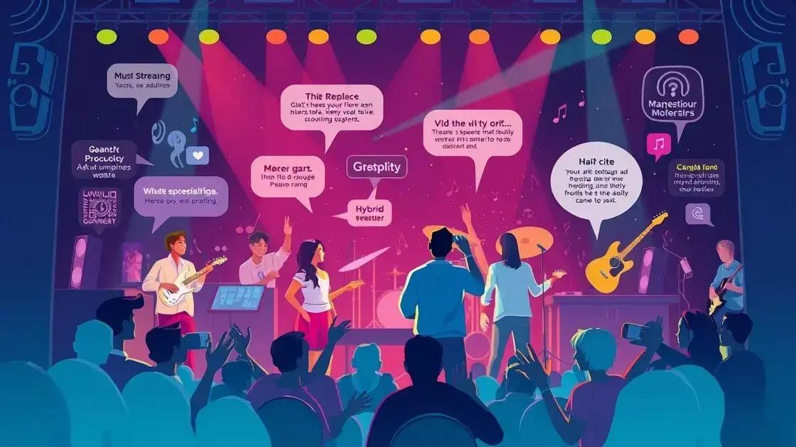 Tendências atuais e o futuro da música