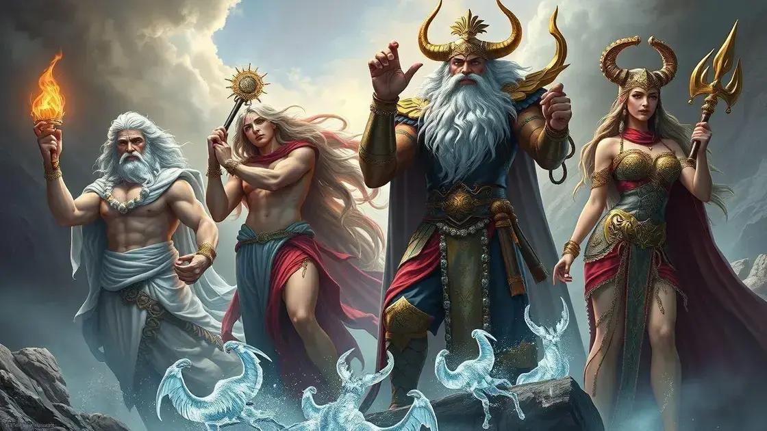 Principais deuses e suas histórias fascinantes