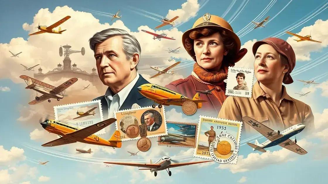 Grandes aviadores e seus legados Grandes aviadores e seus legados