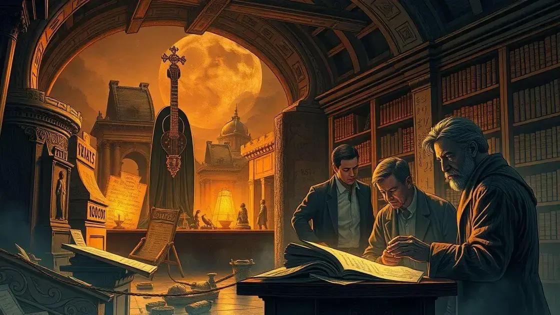 O impacto de mistérios na história moderna