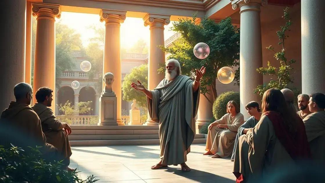 Platão e a teoria das ideias Platão e a teoria das ideias