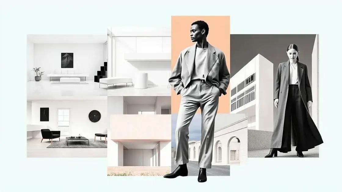 Como a arte minimalista influenciou outros movimentos culturais