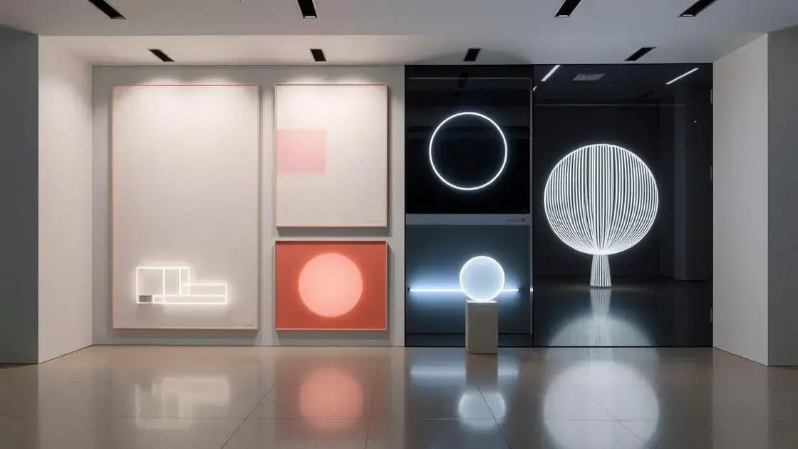 Artistas contemporâneos e suas obras minimalistas