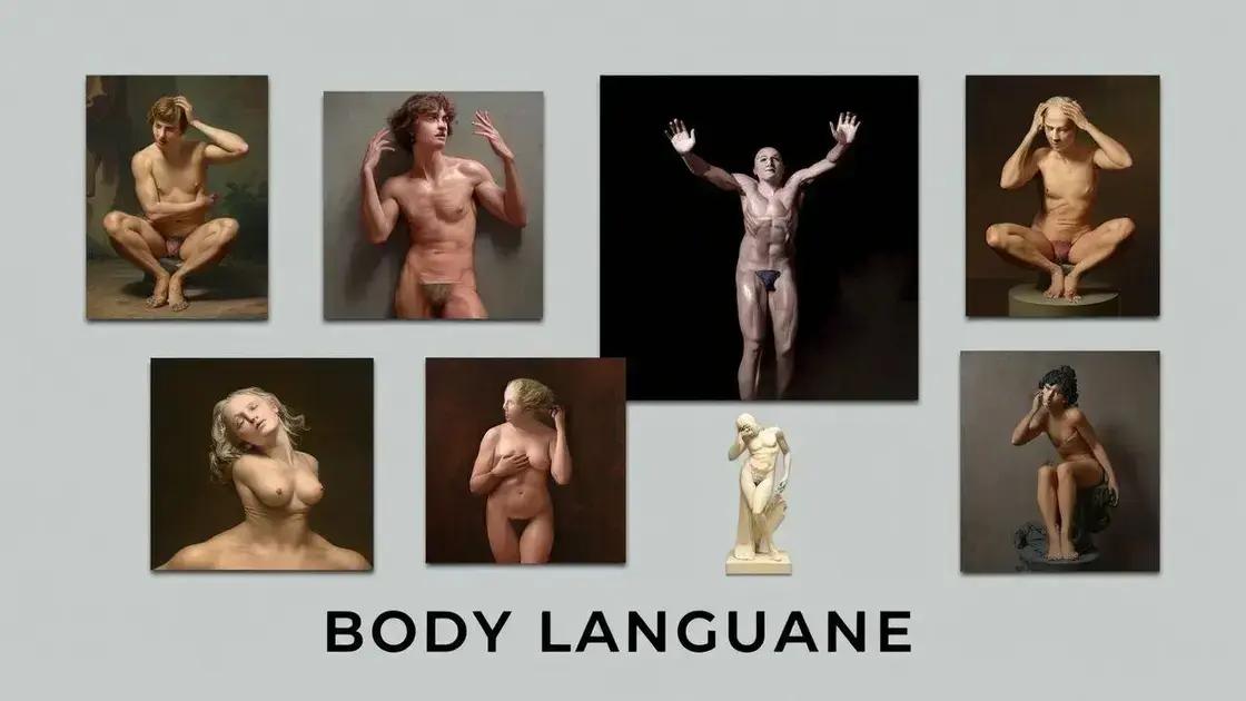 Análise de obras que exploram a expressão corporal