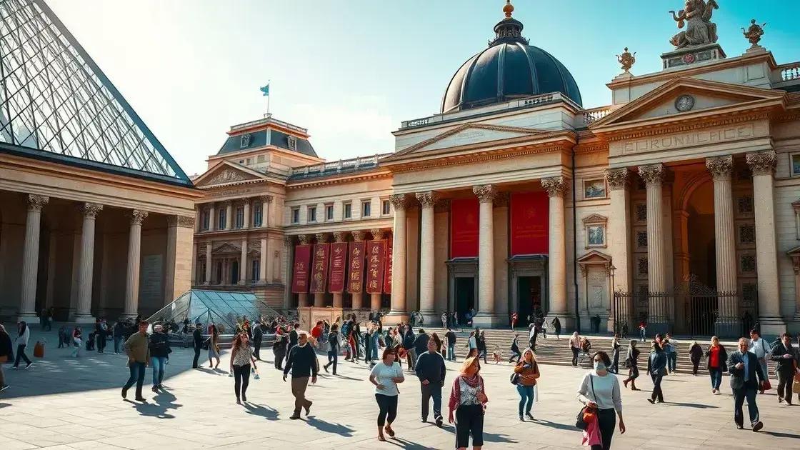 Os museus mais visitados do mundo