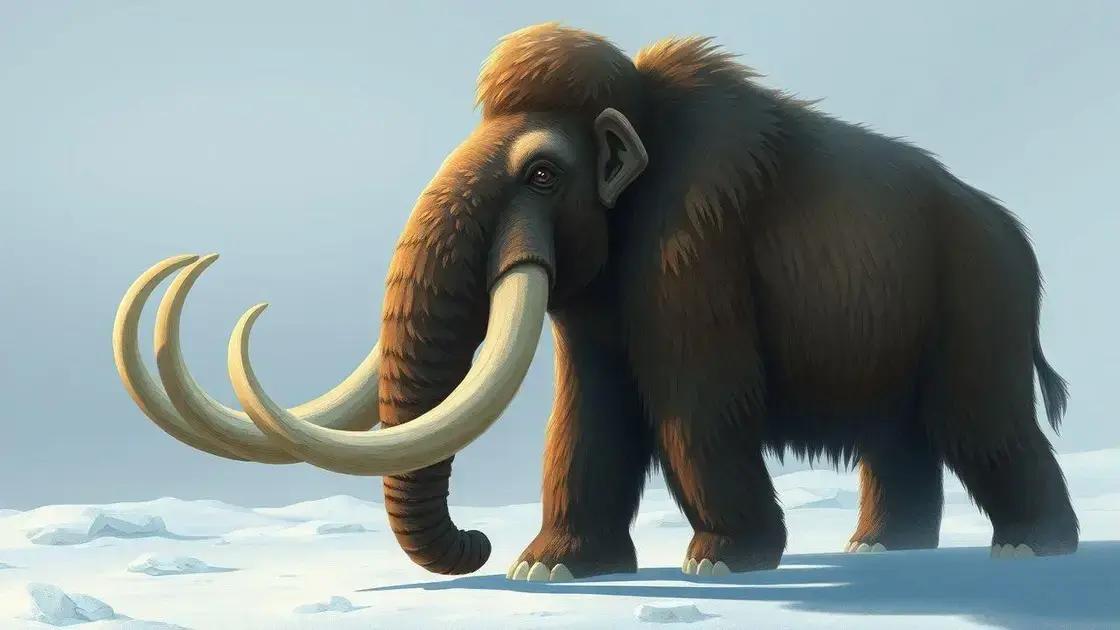 Curiosidades sobre o mamute