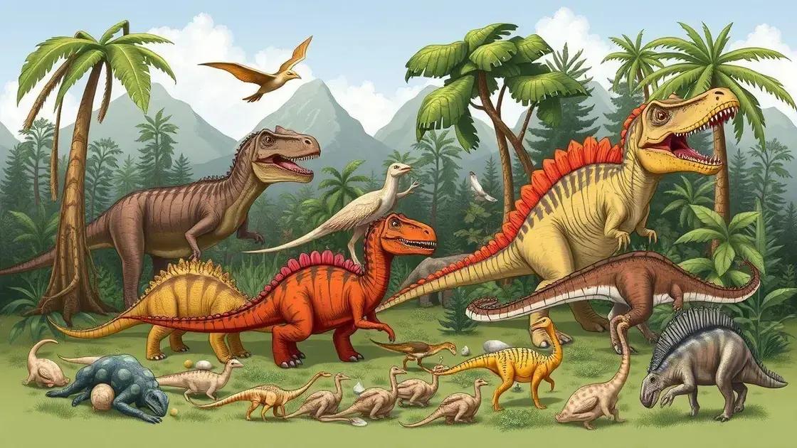 A era dos dinossauros e suas peculiaridades