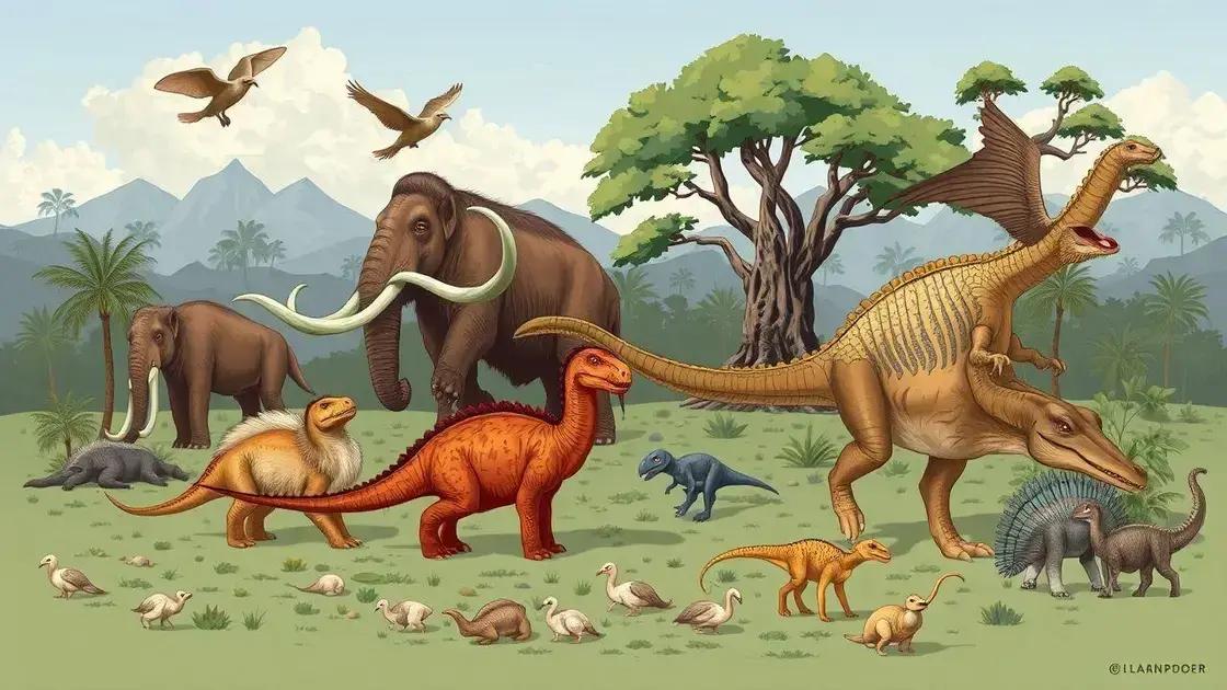 Animais extintos que mudaram ecossistemas