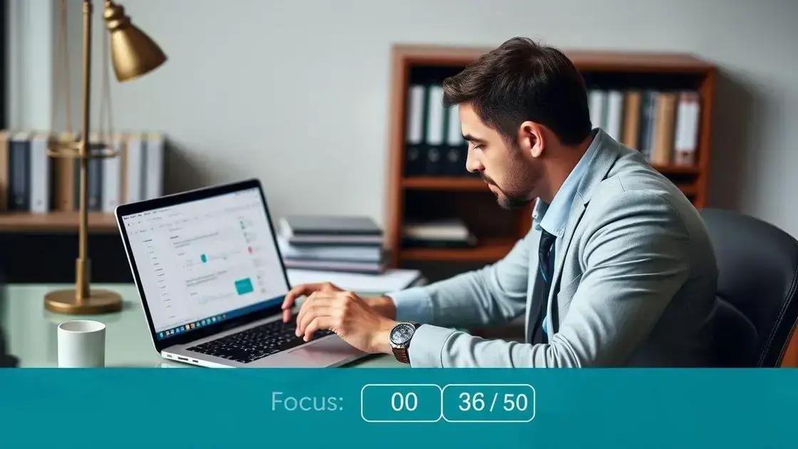 Dicas para gerenciar a carga de trabalho de forma eficiente