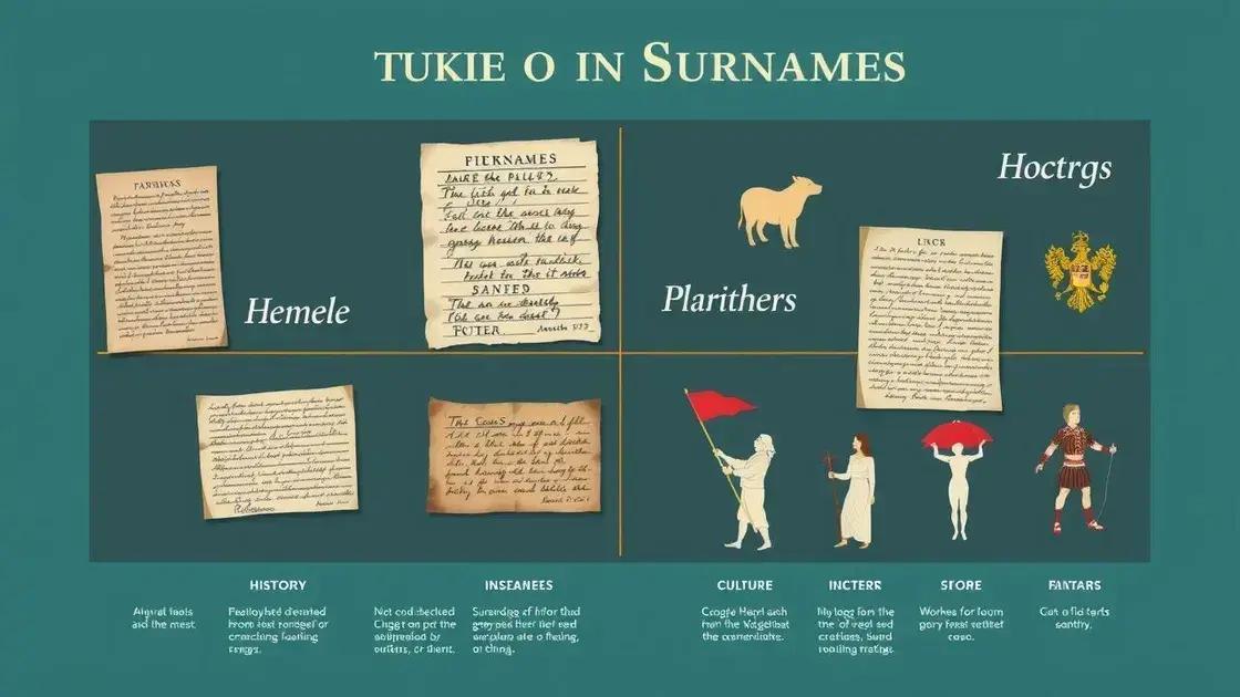 Mudanças nos significados dos sobrenomes ao longo do tempo