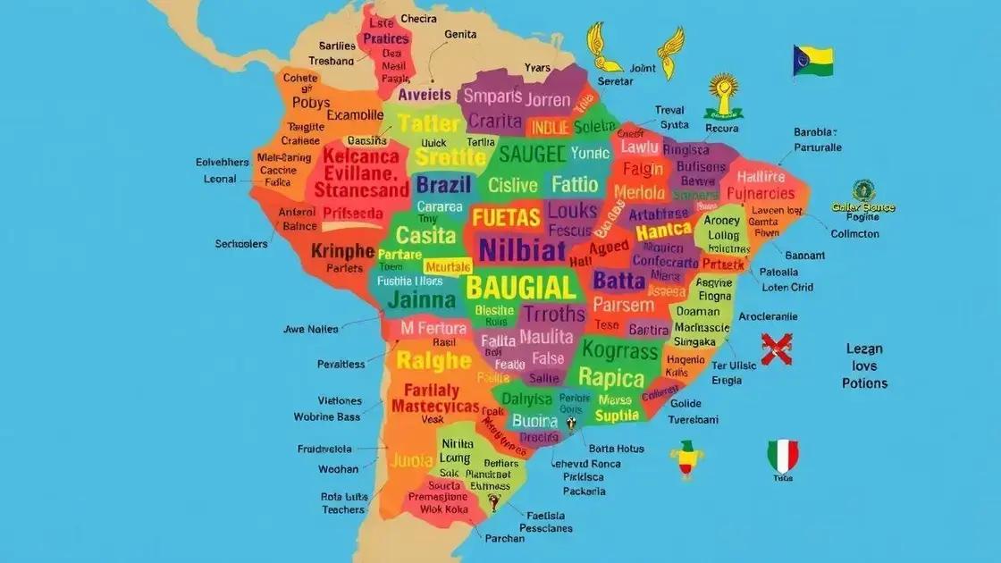 Nomes e sobrenomes em diferentes regiões do Brasil