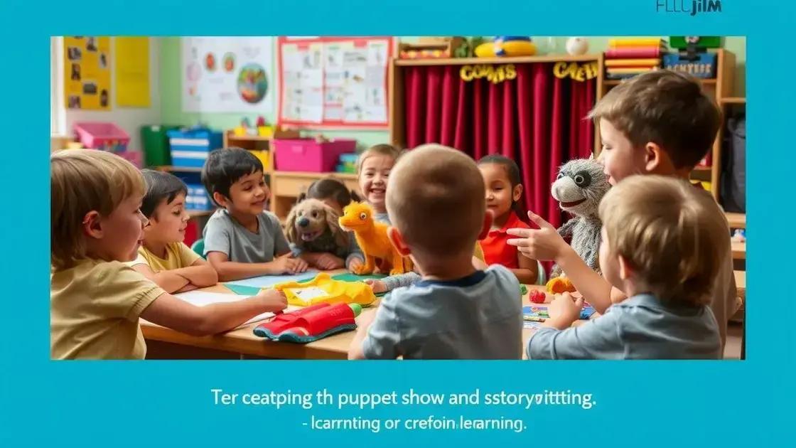 A importância do teatro de bonecos na educação A importância do teatro de bonecos na educação